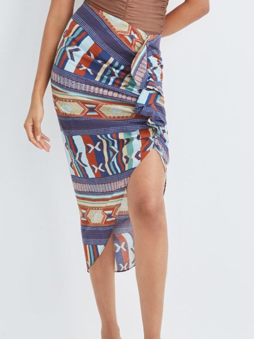 NWTs Veronica Beard Hazel Chevron Skirt - Size XL